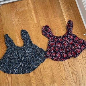 GAP floral flowy top